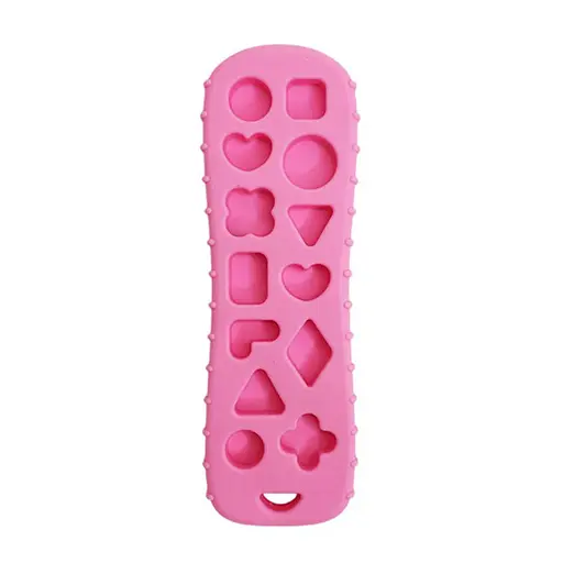 Силіконовий прорізувач "Пульт" Mega Zayka MGZ-0424(Pink) рожевий - фото 2