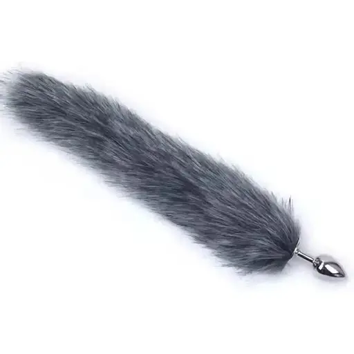 Анальна пробка з хвостом лисички - фото 2