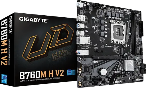 Материнская плата Gigabyte B760M H V2 Socket 1700 - фото 1