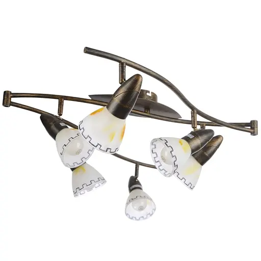 Светильник Brille настенный-потолочный спот поворотный накладной HTL-137C/6 G9 - фото 3