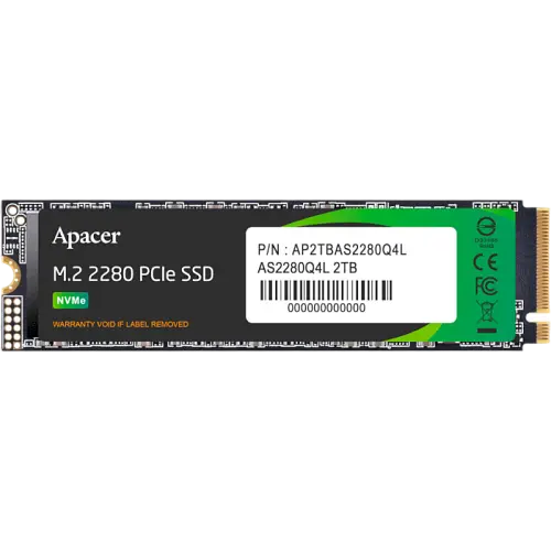 SSD M.2 накопичувач Apacer AS2280Q4L 2TB (AP2TBAS2280Q4L-1)
