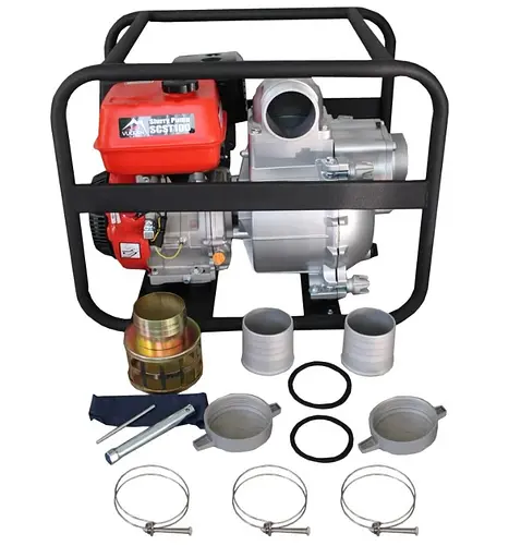 Мотопомпа бензиновая Vulkan SCST100 для загрязненной воды - фото 5