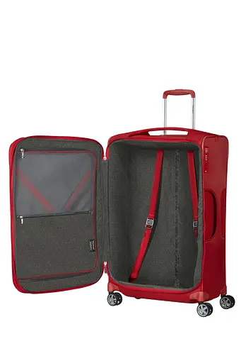 Валіза 78 См Samsonite D'LITE RED 78x49x31(34) KG6*10305 - фото 2