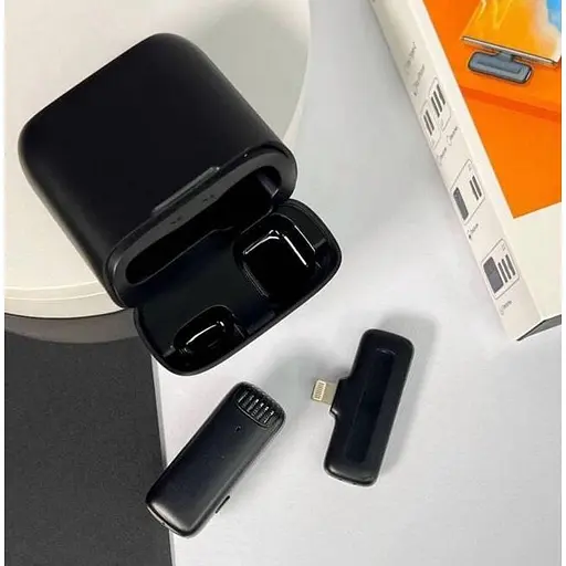 Беспроводной петличный микрофон Ulanzi для iPhone с функцией шумоподавления и высоким качеством звука - фото 5