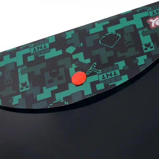 Папка - конверт Yes А4 на кнопке Minecraft вертикальная (492338) - фото 2