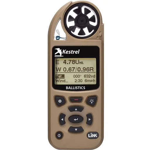 Метеостанція Kestrel 5700 Ballistics LiNK Tan з Bluetooth та балістичним калькулятором (0857BLTAN) - фото 1