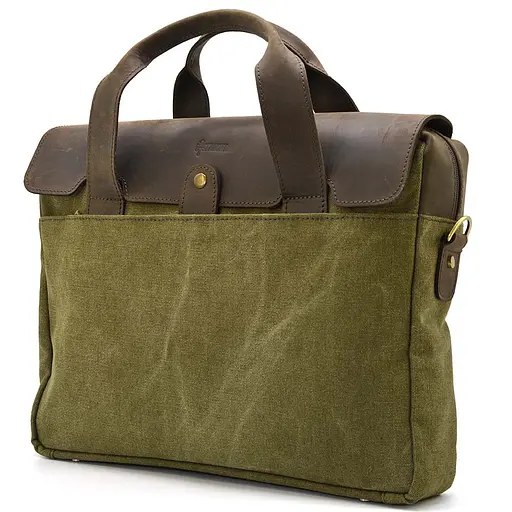 Шкіряний портфель Tarwa 27.5х39х9 см sum0025614 - фото 4