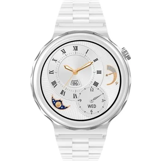 Умные часы Uwatch Diamond White Silicone - фото 4