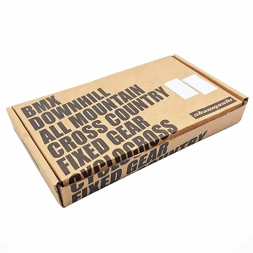 Педали велосипедные алюминиевые Shanmashi Flat 0.1plus на промподшипниках Черный с белым (G0000259) - фото 4