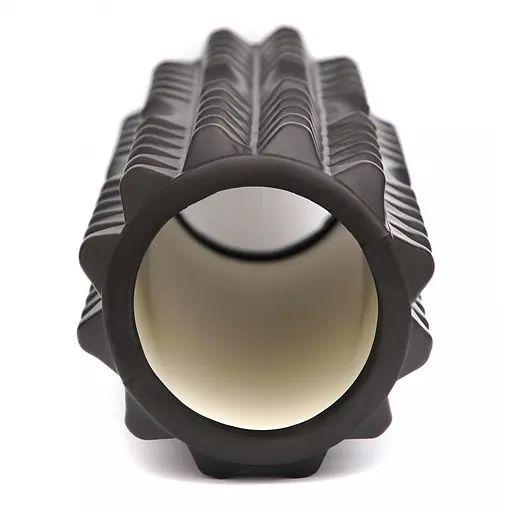 Масажний ролик Cornix EVA 33 x 14 см (валик, ролер) XR-0329 Black - фото 5