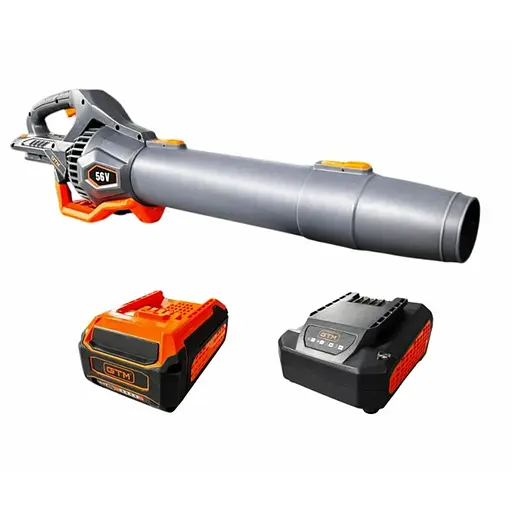 Повітродувка акумуляторна GTM AB56/1374BL KIT 56В, 1374 м3/год + АКБ та ЗП (AB56/1374BL_KIT) - фото 1