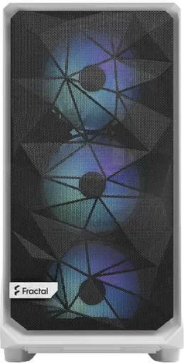 Корпус Fractal Design Meshify 2 TG Clear Tint RGB White (FD-C-MES2A-08) - фото 2