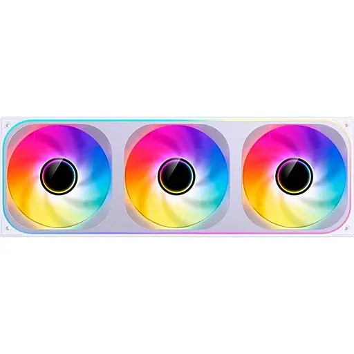 Вентилятор Jonsbo ZB-360WR 120мм 3in1 White (ZB-360WR White) - фото 2