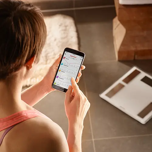 Ваги підлогові електронні SHAPE SENSE CONNECT 100 (63872) - фото 7