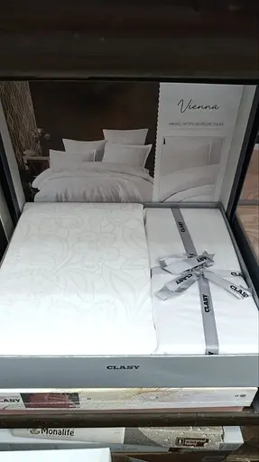 Постельное белье Vienna White Жаккард Clasy pbe0052046 - фото 4