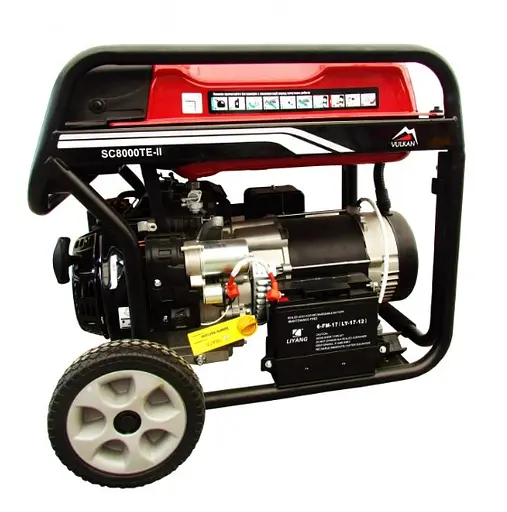 Генератор бензиновий Vulkan 6.5 кВт SC8000TE-II - фото 4