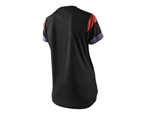 Велоджерсі Troy Lee Designs Wmns Lilium SS Jersey Rugby Black S (1106-357527002) - фото 2