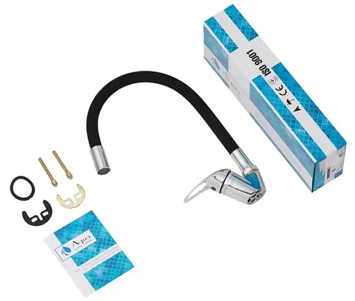 Змішувач для кухні з гнучким виливом Agua Leon - C039 (CV033125) - фото 7