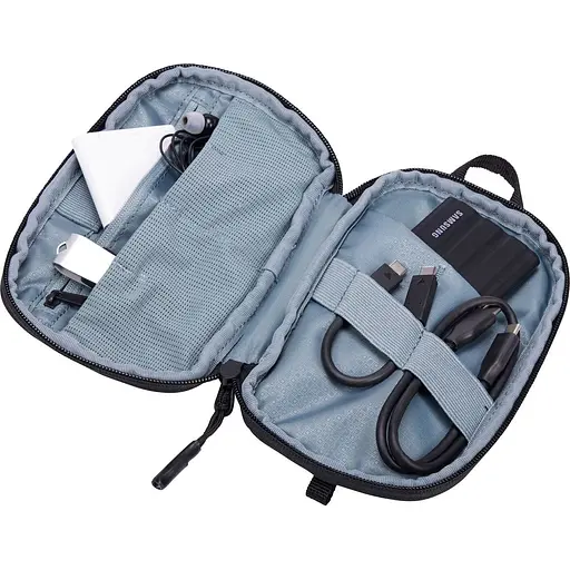 Комплект: Рюкзак Thule Subterra 2 Backpack 27L Black (TH 3205027) + Органайзер Thule Subterra 2 PowerShuttle Small Black (TH 3205037) - фото 11