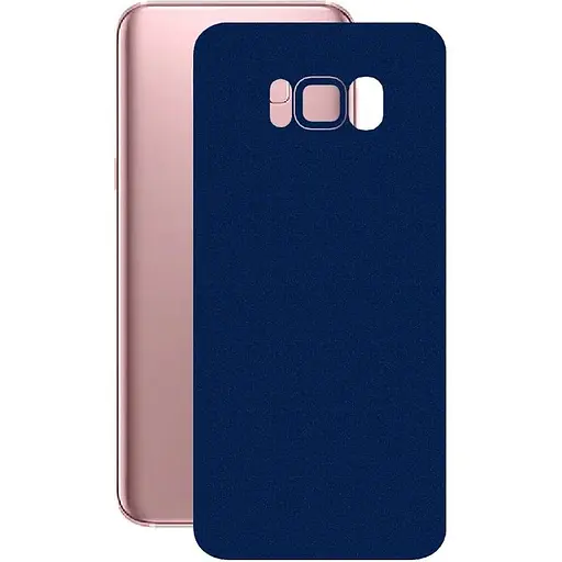 Защитная пленка StatusSKIN для Samsung Galaxy S8 Plus G955 Корпус Винил Синий металлик - фото 1