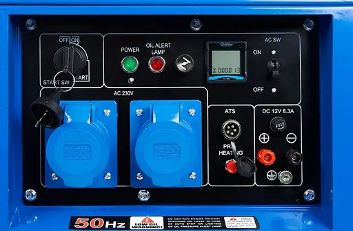 Генератор дизельний EnerSol 6/6.5 кВт SKDS-7EBA - фото 7