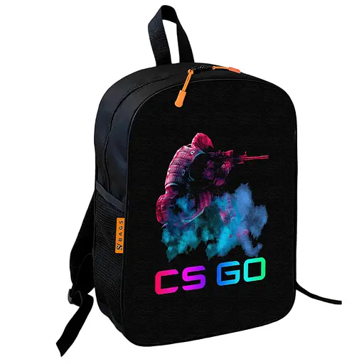 Набір дитячий CS:GO Counter-Strike рюкзак 36х27см сумка-бананка, кружка з принтом для хлопчика (01634) - фото 2