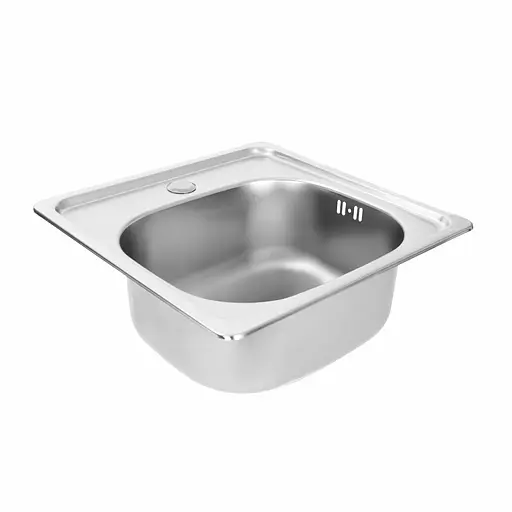 Кухонная мойка из нержавеющей стали Platinum сатин 3838 (0,6/160 мм), Satin - фото 5