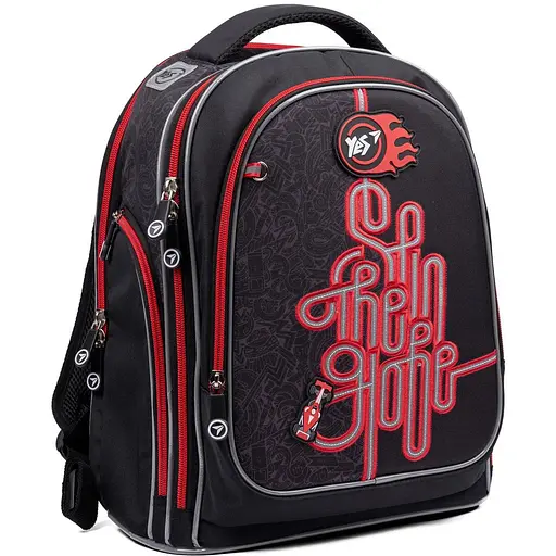 Рюкзак шкільний напівкаркасний YES S-84 Race legend - фото 1