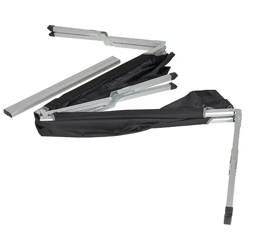 Ліжко розкладне Bo-Camp Single XL Black (1304488) (DAS301395) - фото 4