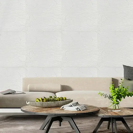 Панель 3D Wall Sticker 700х700х6 мм біла SW-00001948 - фото 5