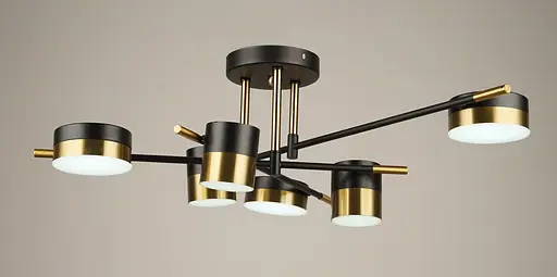 Люстра светодиодная акриловая Sirius B N4544/6 78W - фото 2