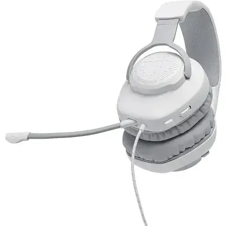 Комп'ютерна гарнітура JBL Quantum 100 White (JBLQUANTUM100WHT) - фото 4
