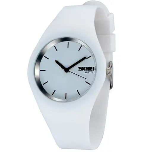 Годинник Skmei Rubber White 9068C