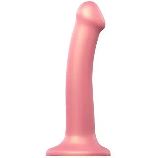 Насадка для страпона Strap-On-Me Mono Density Dildo Rose M