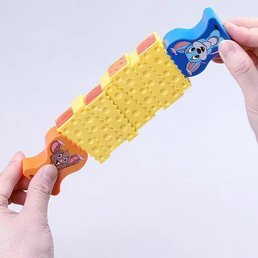 Настольная интерактивная игра Ummi 707-B19 Mouse Stacking Cakes Game Yellow - фото 2