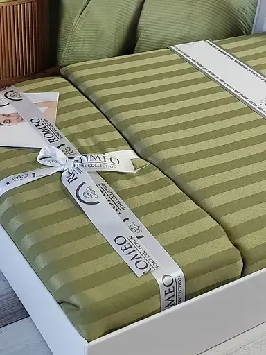 Постільна білизна Moss Сатин-Stripe Romeo Home pbe0051822 - фото 2