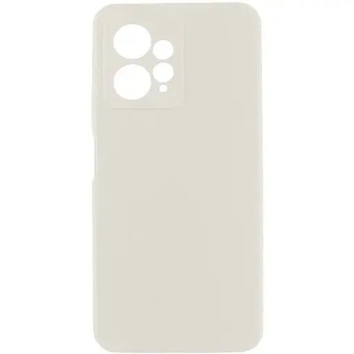 Чехол Lakshmi Silicone Cover Full Camera (AAA) для Xiaomi Redmi Note 12 4G Белый / White