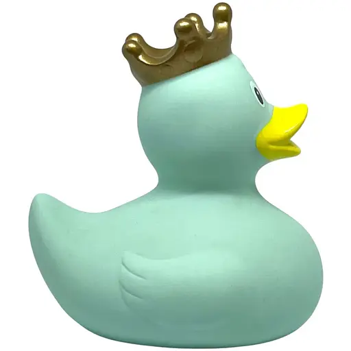 Уточка FunnyDucks Тиффани в короне бирюзовая (1927) - фото 4