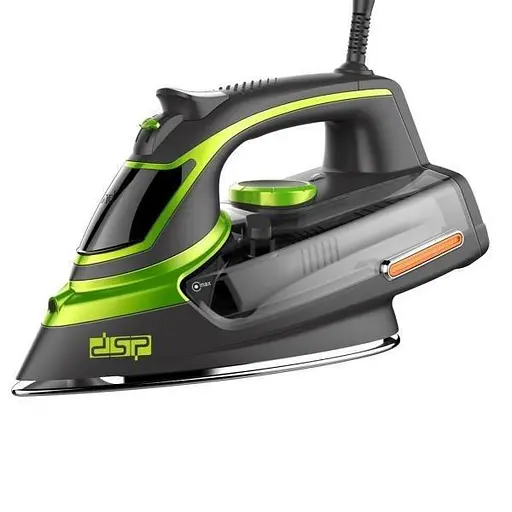 Утюг хороший гладильный паровой DSP KD-1004 с керамическим покрытием подошвы для глажки одежды 2000 Вт - фото 1