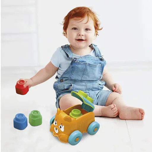 Машинка с конструктором Clementoni Sensory Fox серия Soft Clemmy (17904.10) - фото 3