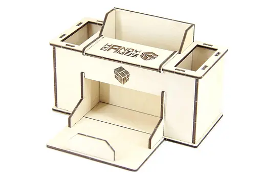 Дерев'яний конструктор "Настільний органайзер" 16 деталей - фото 5