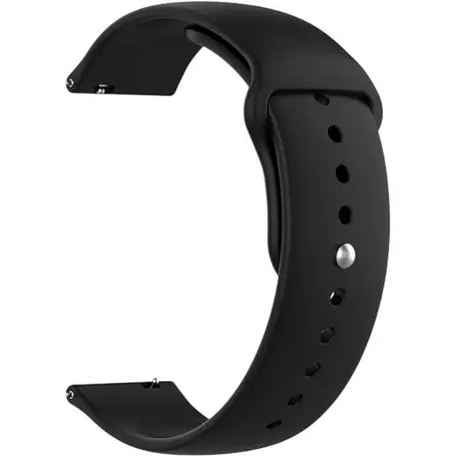 Ремешок DK CDK для Garmin Forerunner 255 / 255 Music 22mm Silicone Sport Band (011909) (black)