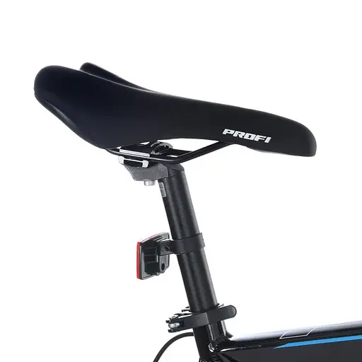 Велосипед "EVEREST" PROF1 G275EVEREST A275.127,5 д. Алюм.рама 19 ", SHIMANO 21SP, алюм.DB, CS TZ500, чорний - фото 9