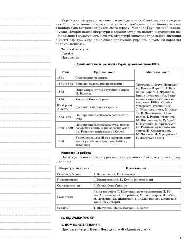 Мій конспект. Українська література. 10 клас. І семестр - фото 5