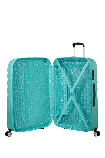 Чемодан American Tourister WAVEBREAKER DISNEY 77 см STITCH FLOWER 77х52х29 31C*57021 - фото 2