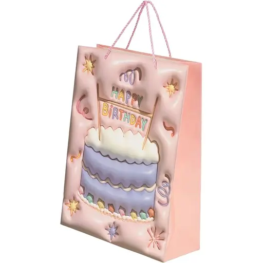 Пакет подарунковий BST0827095 Рожевий - фото 1