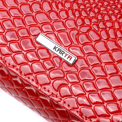 Женское кожаное портмоне KARYA 16х9.5х3 см acs0024604 - фото 5