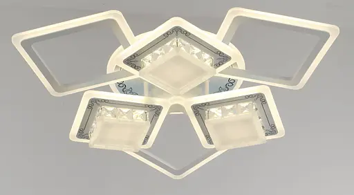 Люстра світлодіодна VALESO V K28996-3+3 з пультом - фото 4