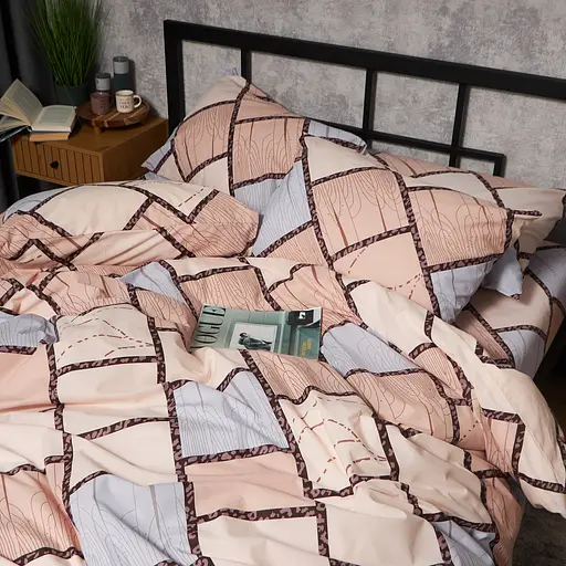 Набір наволочок Moon&Star Бязь Gold Люкс Cozy Puzzle 50х50 см 2 шт - фото 3