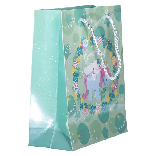 Подарунковий пакет Yiwu Cinnamoroll 19х9.5х24.5 см 12 штук м'ятний HP-10359-11M - фото 3